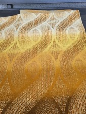 Vorhang, Vintage, gelb