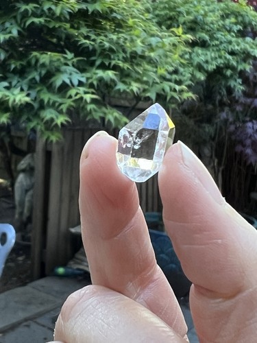 Herkimer diamond double water - diamond,