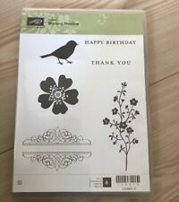 MORNING MEADOW geburtstag blume Ranken zweige Stampin up RAR