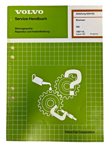 Volvo service handbuch - volvo, service-handbuch
