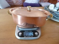 Switzerland Spring  Kupfer/Edelstahl-Bräter m.Deckel ca.23/13/8cm Gourmet-Koch