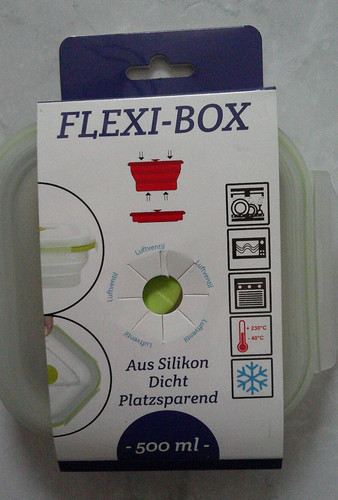 Flexi box aus silikon - aus,