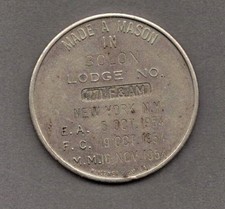 Medaille - USA - Freimaurer