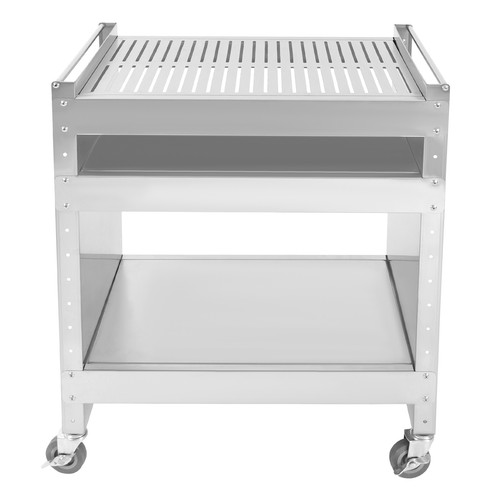 Edelstahl grillwagen ebenen - edelstahl,