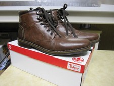 RIEKER Herren-Schuhe Gr. 44 Winterschuhe braun - innen Lammwolle