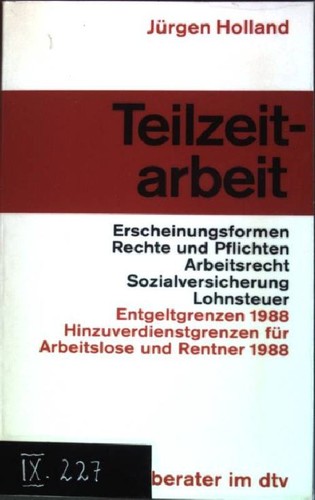 Teilzeitarbeit