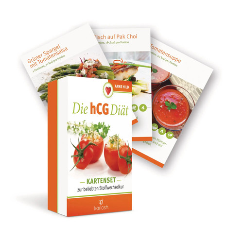 Die hcg diät das - diät, kartenset