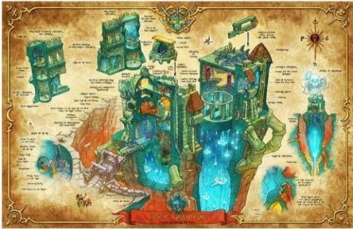 Castle grayskull blueprint - grayskull, map