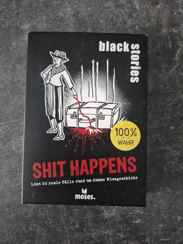 Black stories kartenspiel - black, /