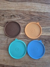 4 x Deckel von Tupperware / Original / Hitparade / ca. 14,5 cm / Tupper ♡●♡