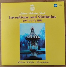 Bach Inventions & Sinfonias, Helmut Walcha 2 CD Warner Classics