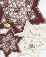 Weihnachten Deckchen Stern