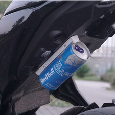 White Canholder Motorcycle Dosenhalter Redbull 250ml8,5oz  Attachment Motorrad