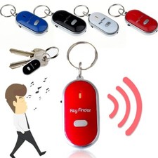 3Stk Schlüsselfinder Pfeifen Whistle mit LED Lampe Schlüssel Key Finder Anhänger