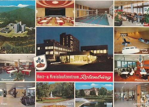 Alte 6442 rotenburg herz - ak,