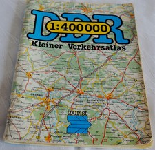 DDR Kleiner Verkehrsatlas VEB