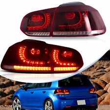 VLAND LED ROT Rückleuchten für VW Golf VI TDI/TSI//GTI /R 2008-13 Bremsleuchten