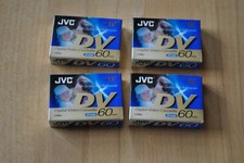 4 x JVC Mini DV 60 Kassette