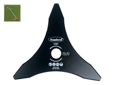 Dickichtmesser 3-Zahn Freischneider Messer 255 x 25,4 mm HSS-Stahl Motorsense