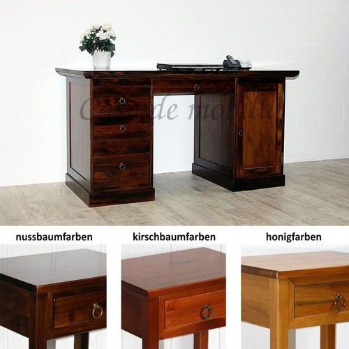 Massivholz schreibtisch - massivholz,
