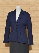 blauer Blazer HV POLO Society Jacke Taschen mit Reißverschluss Kora Gr. L