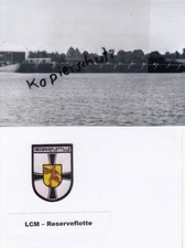 LCM - RESERVEFLOTTE,  Bundesmarine, Foto mit Schiffstempel