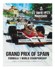 Vintage Formel 1 Rennkunst
