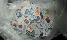 Bund Kiloware - 2 Kilo Briefmarken 70er Jahre bis heute, sortenreiche Fundgube!