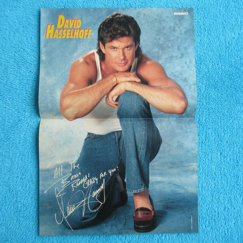 David hasselhoff poster bravo - hasselhoff,