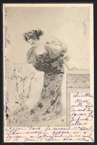 Schöne frau mit lila gelben - schöne,