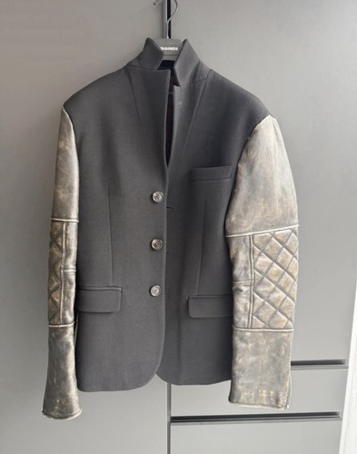 Dsquared2 jacke leder - dsquared2,
