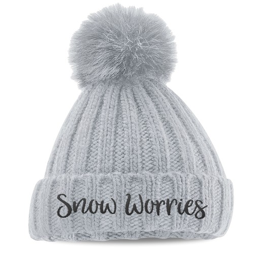 Snow worries kunstfell beanie - kunstfell,