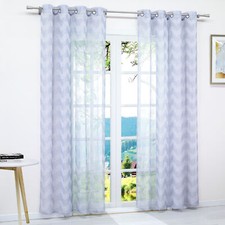 2er Set Gardinen Ausbrenner