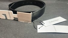 Calvin Klein Plaque Belt W80 Gürtel Accessoire Schwarz