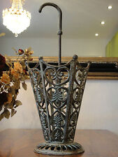 Schirmständer Stockständer Regenschirmständer Eisenguss Schmiedeeisen Edel Antik