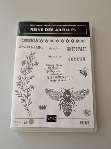 Reine des abeilles stempelset - des,