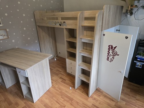 Kinder hochbett 90x200 - kinder,