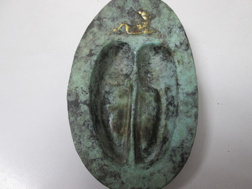 Kleine skulptur bronze - skulptur,,
