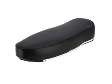 Sitzbank glatt, schwarz ohne