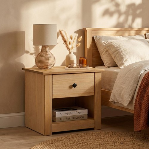 Nachttisch beistelltisch holz - nachttisch,