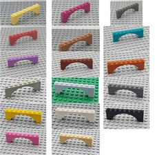 LEGO® 2x Bogensteine Arch Bow Brücke Bricks 1x8x2 - 3308/16577 -  versch. Farben