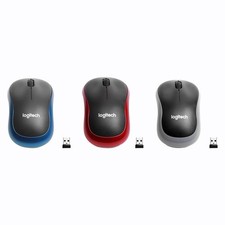 Logitech M185 Kabellose Maus 2,4 GHz mit USB-Nano-Empfänger 12 Monate Batterie