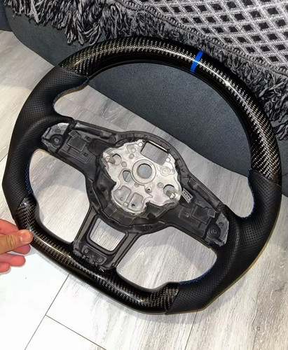 Carbon lenkrad leder für - lenkrad, vw
