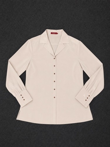 Burberry london bluse creme - burberry,