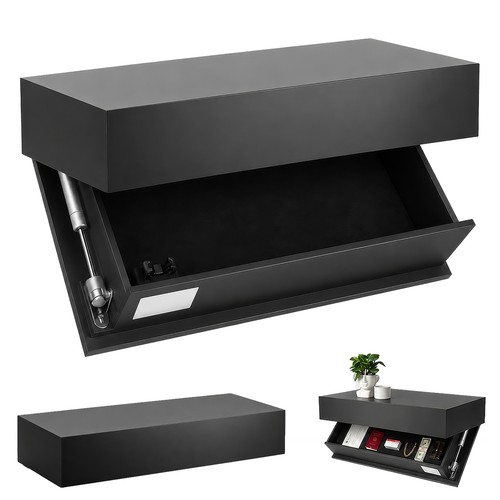 Verstecktes wandregal holz - verstecktes,