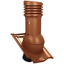 Entlüfterkamin DN125 für Braas - Rubin 13V Dachziegel Dachlüfter Entlüfter