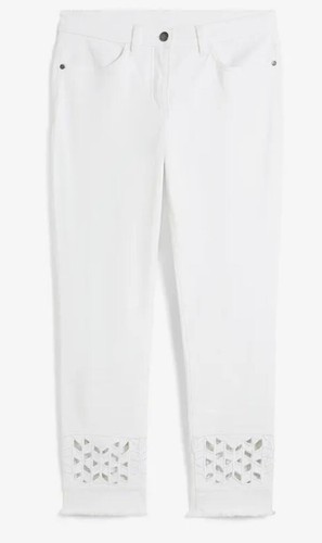 Damen jeans weiß stretch slim - jeans,