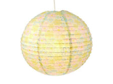 Papier Lampenschirm Gelb für