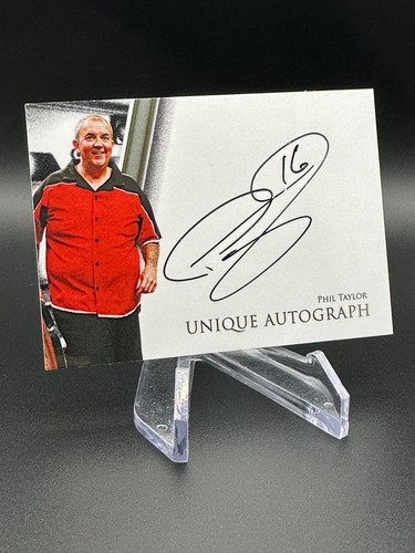 Phil taylor 1of1 darts - on, card