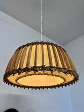 Vintage Rattan Lampe